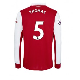 Herren Fußballbekleidung Arsenal Thomas Partey #5 Heimtrikot 2022-23 Langarm